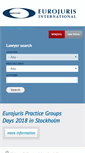 Mobile Screenshot of eurojuris.net